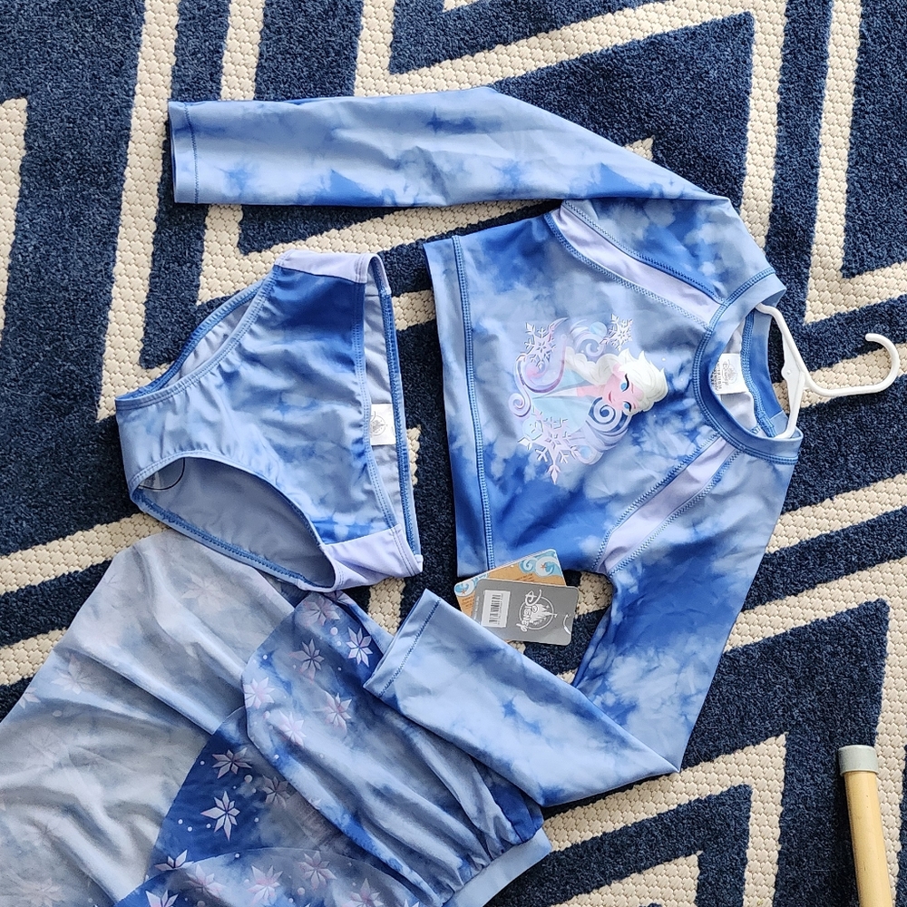 Disney Frozen girls 3 pc swim NWT